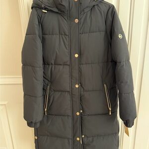 Michael Kors Black Puffer Coat